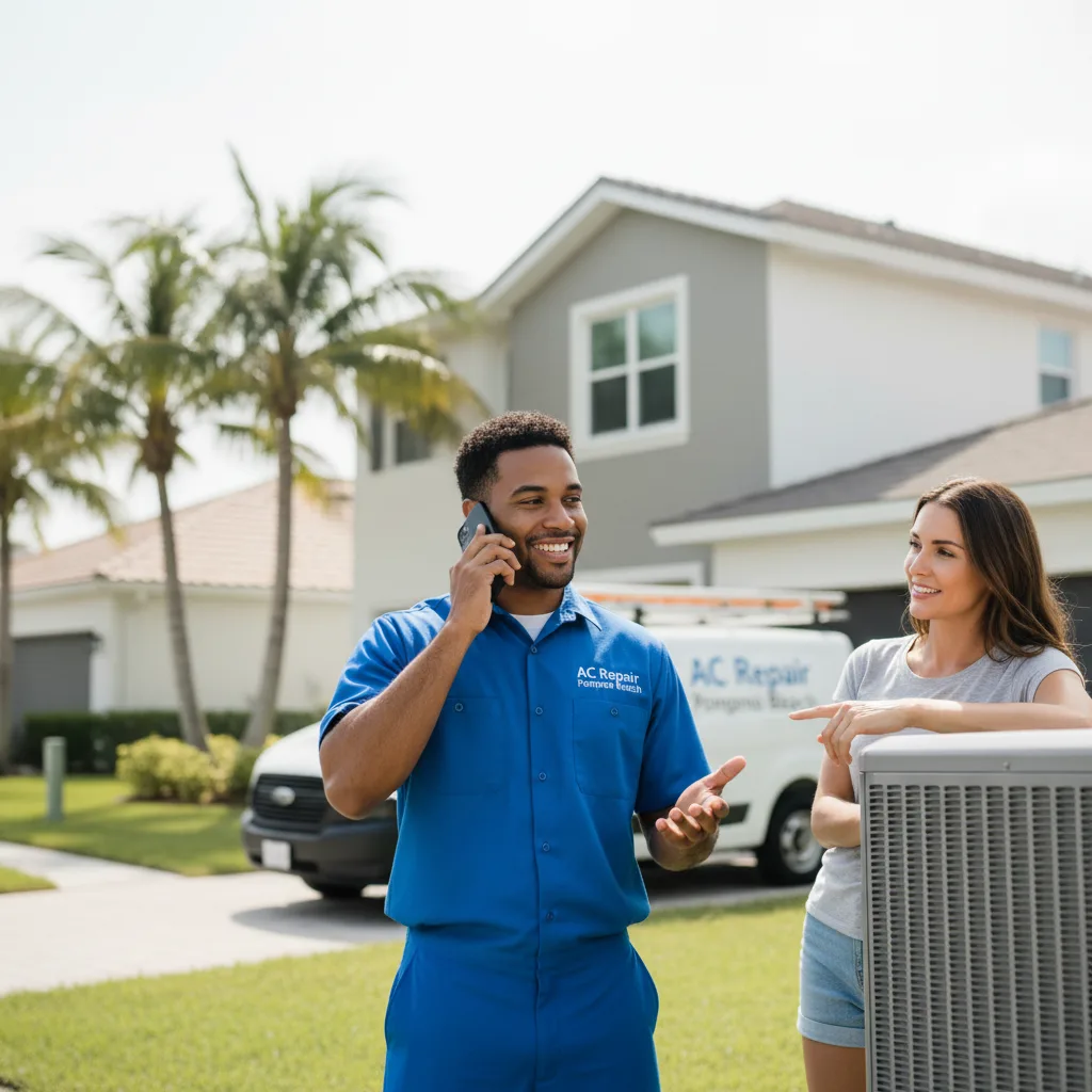 AC Repair Pompano Beach customer support in Burgaw